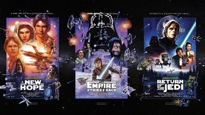 Star Wars Trilogy: IV, V, VI Poster