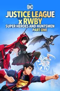 Justice League x RWBY: Super Heroes & Huntsmen, Part One Logo