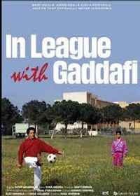 In League with Gaddafi Logo