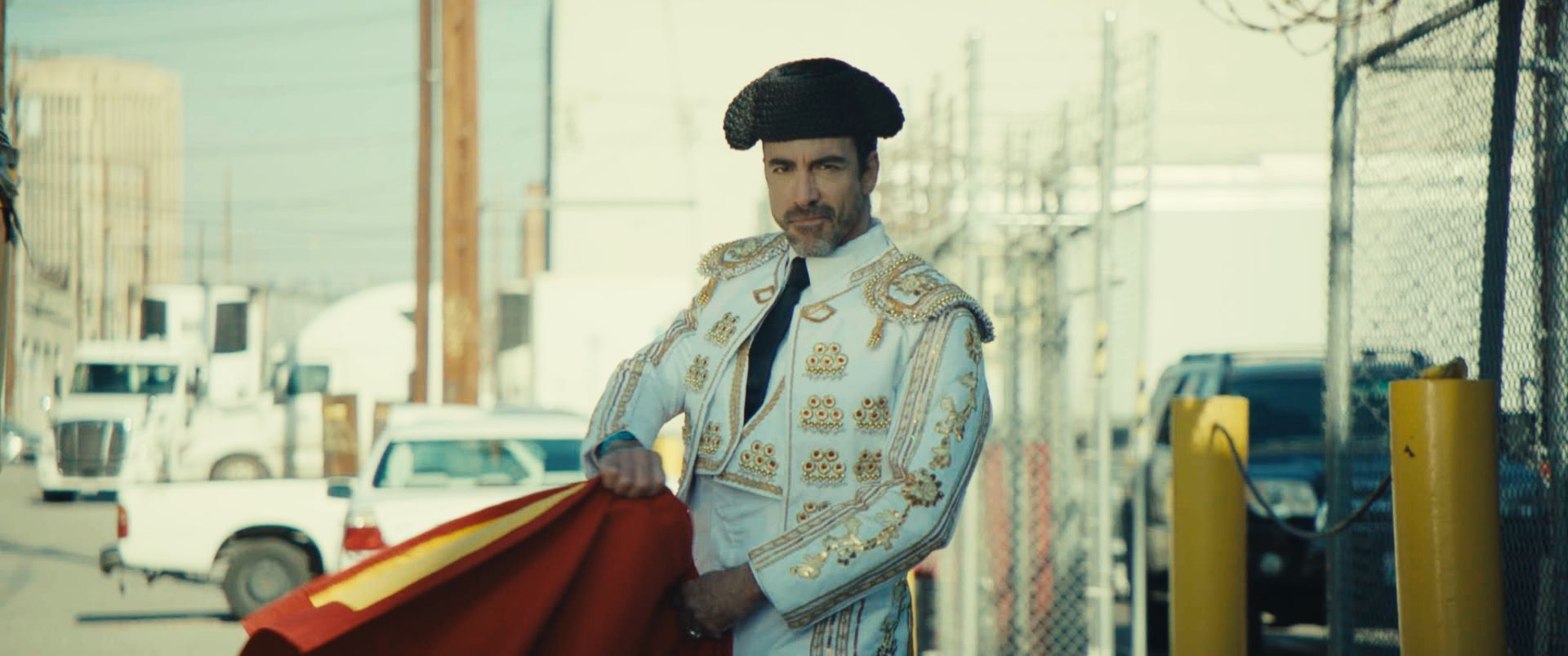 THE BULLFIGHTER landscape picture