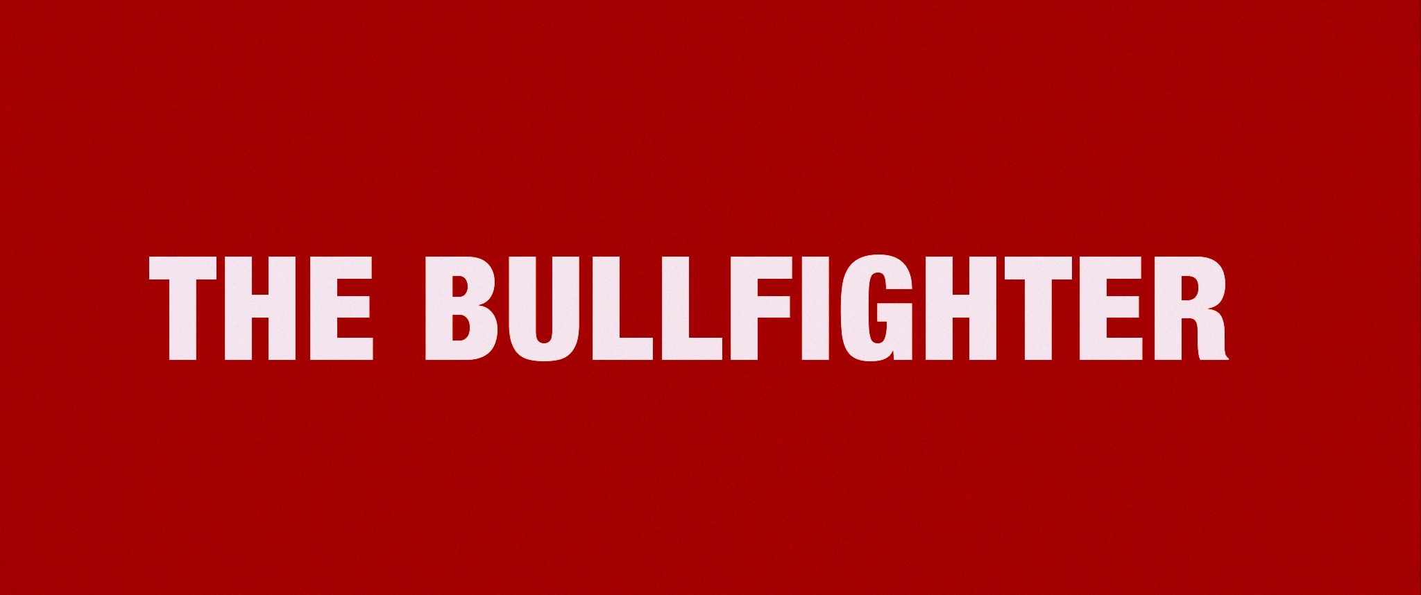 THE BULLFIGHTER thumbnail