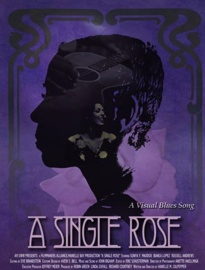 A SINGLE ROSE logo