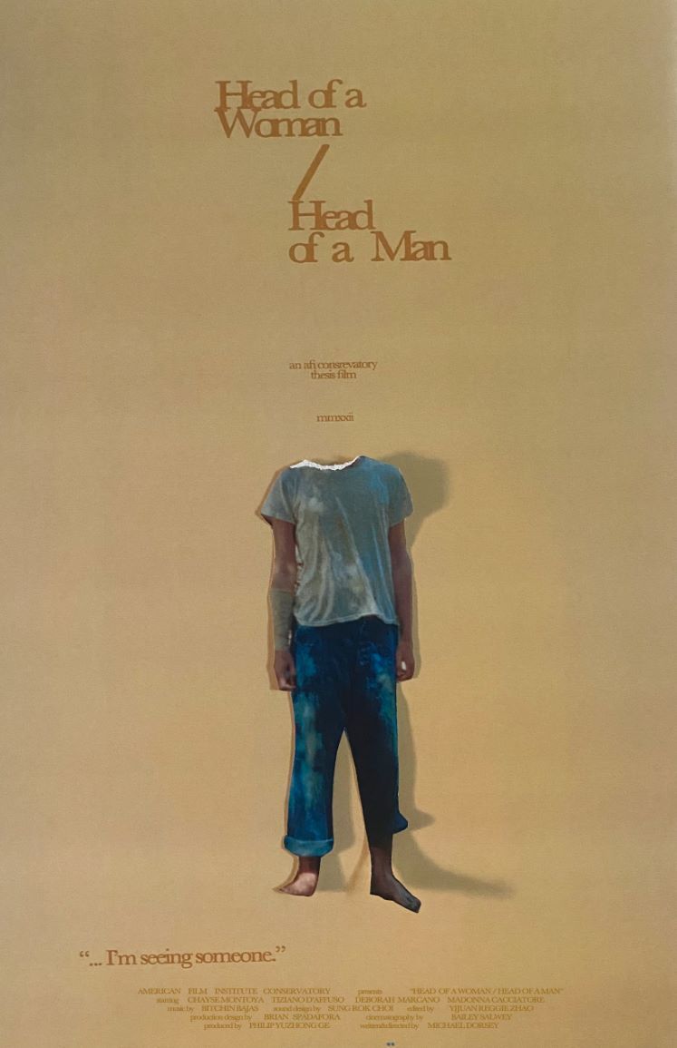 HEAD OF A WOMAN / HEAD OF A MAN logo