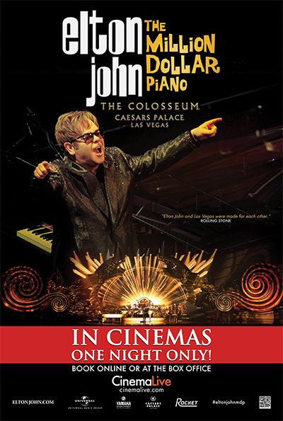 Elton John - The Million Dollar Piano poster image