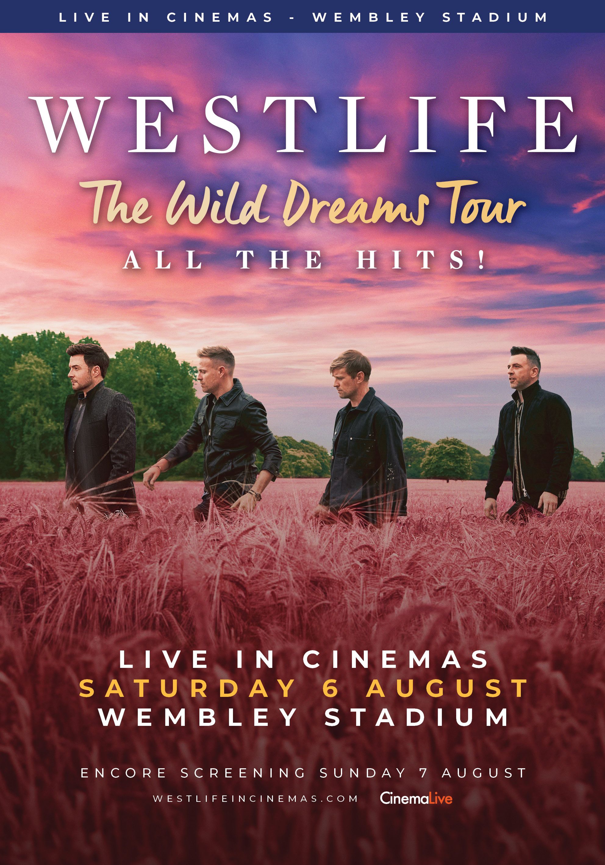 Westlife Live at Wembley Stadium poster image