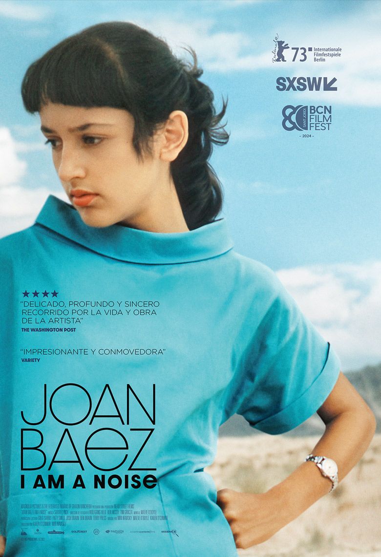 JOAN BAEZ: I AM A NOISE portrait picture