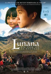 poster for LUNANA, UN YAK EN LA ESCUELA
