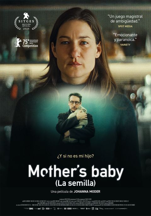 Cartel español de Mother’s Baby (La semilla)