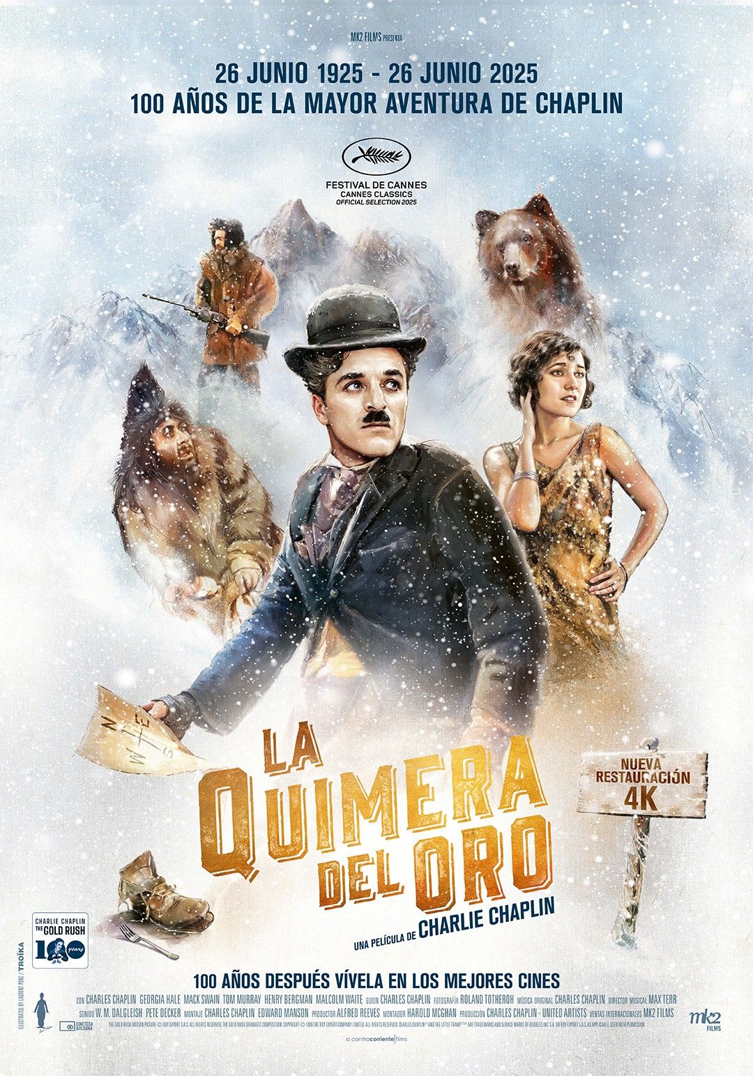 LA QUIMERA DEL ORO (100 aniversario) poster image