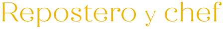 REPOSTERO Y CHEF logo