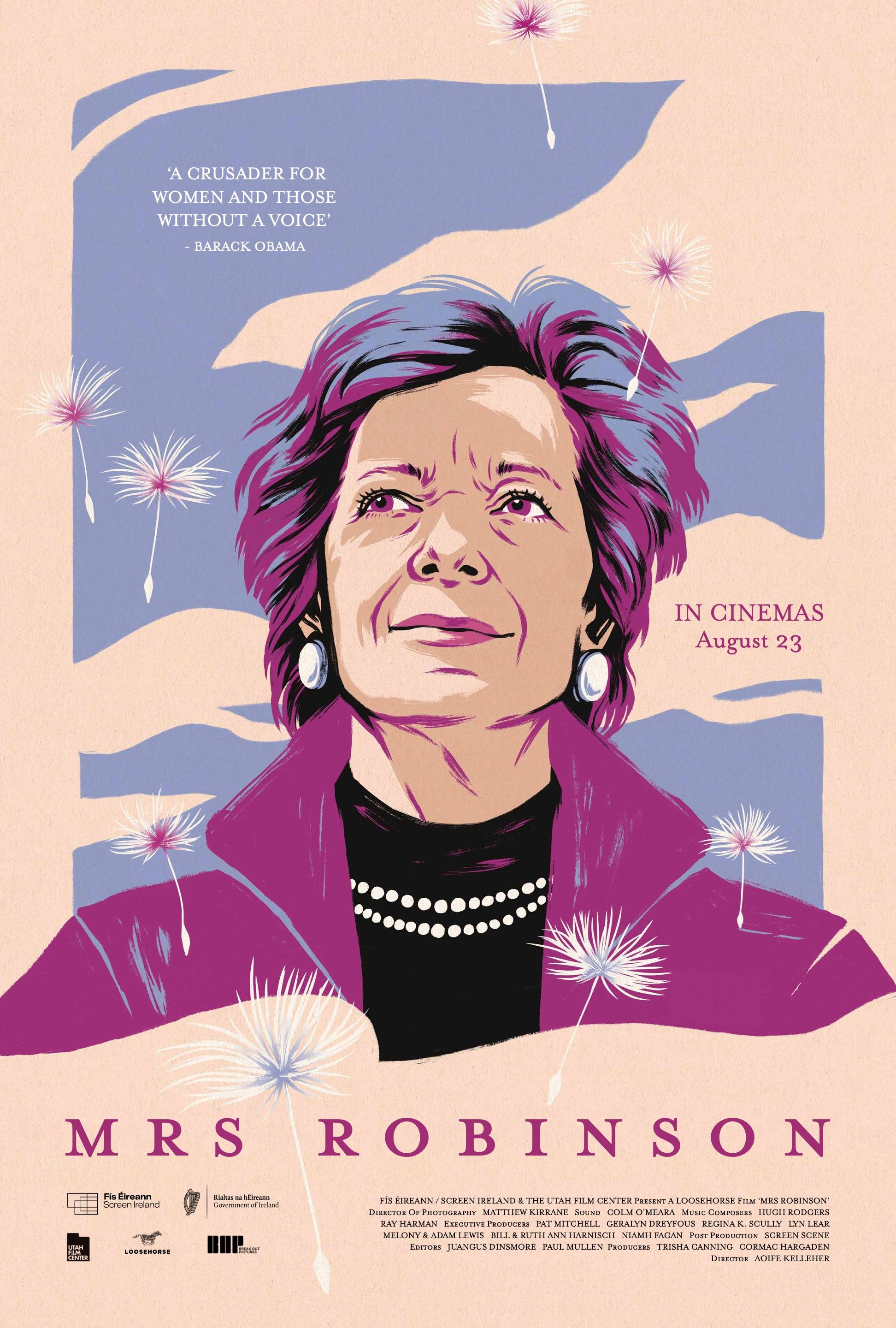 Mrs Robinson portrait picture