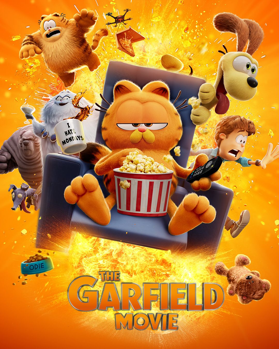 The Garfield Movie portrait picture