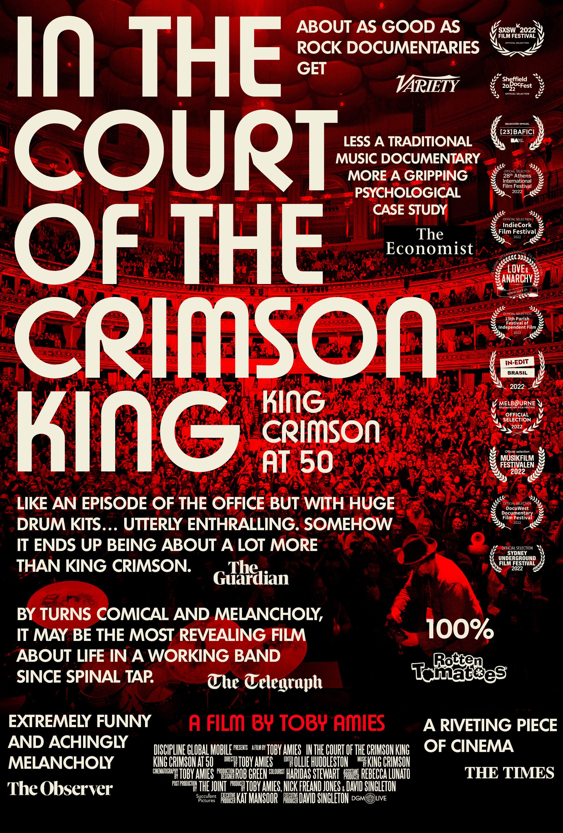 In the Court of the Crimson King: King Crimson at 50 logo