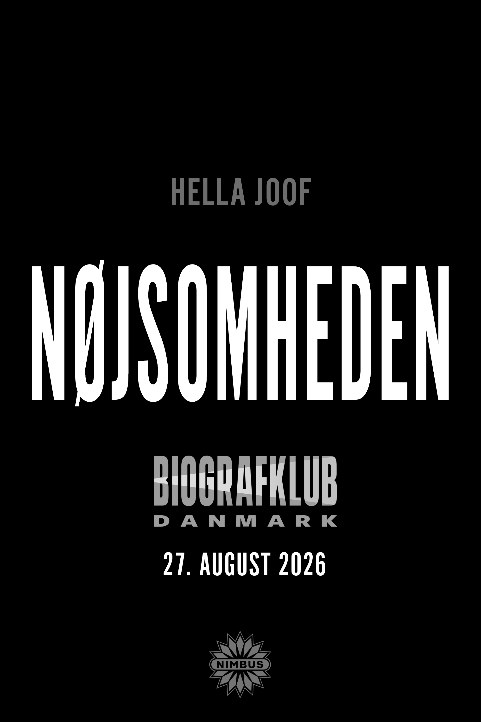 Nøjsomheden poster image