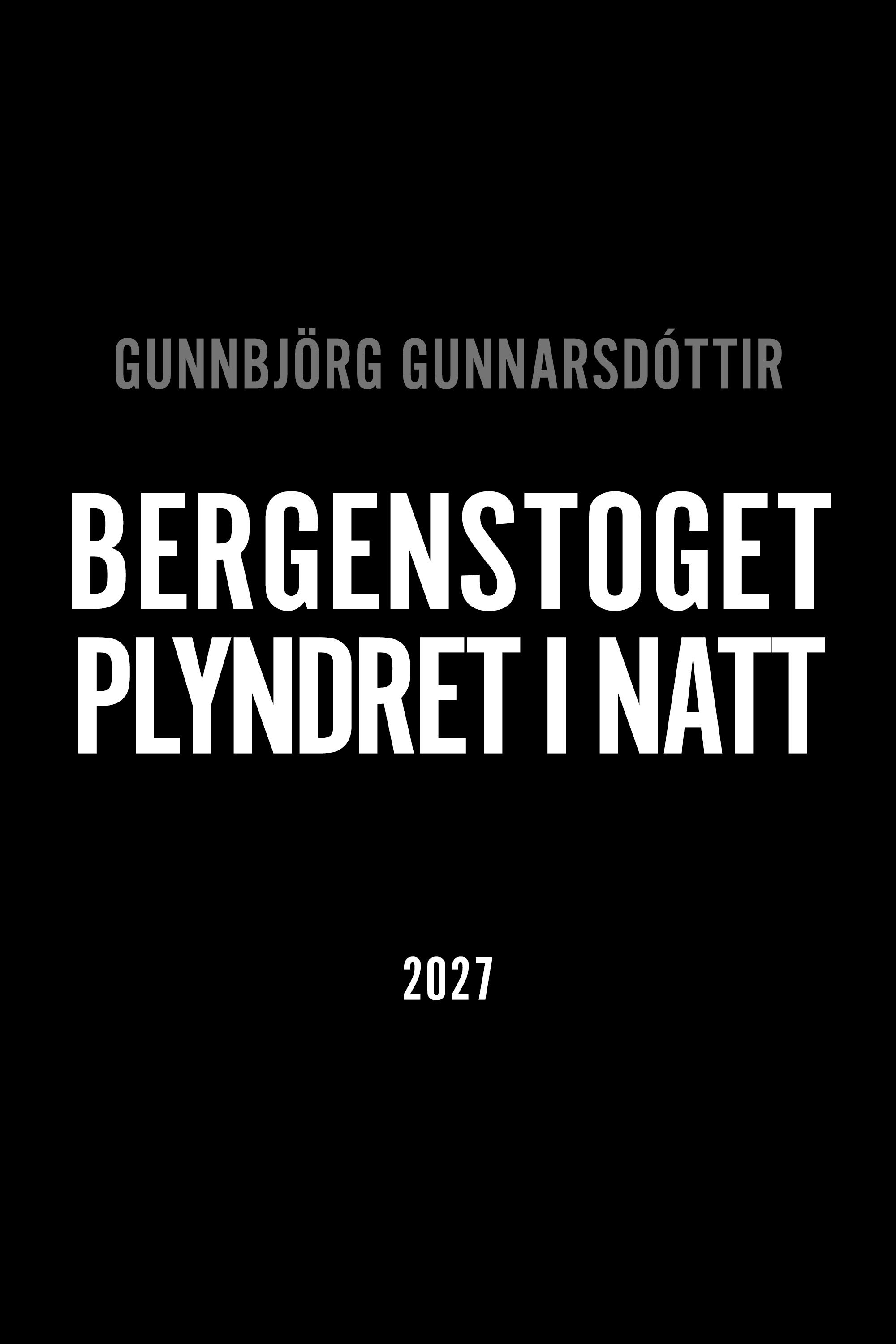 Bergenstoget plyndret i natt poster image