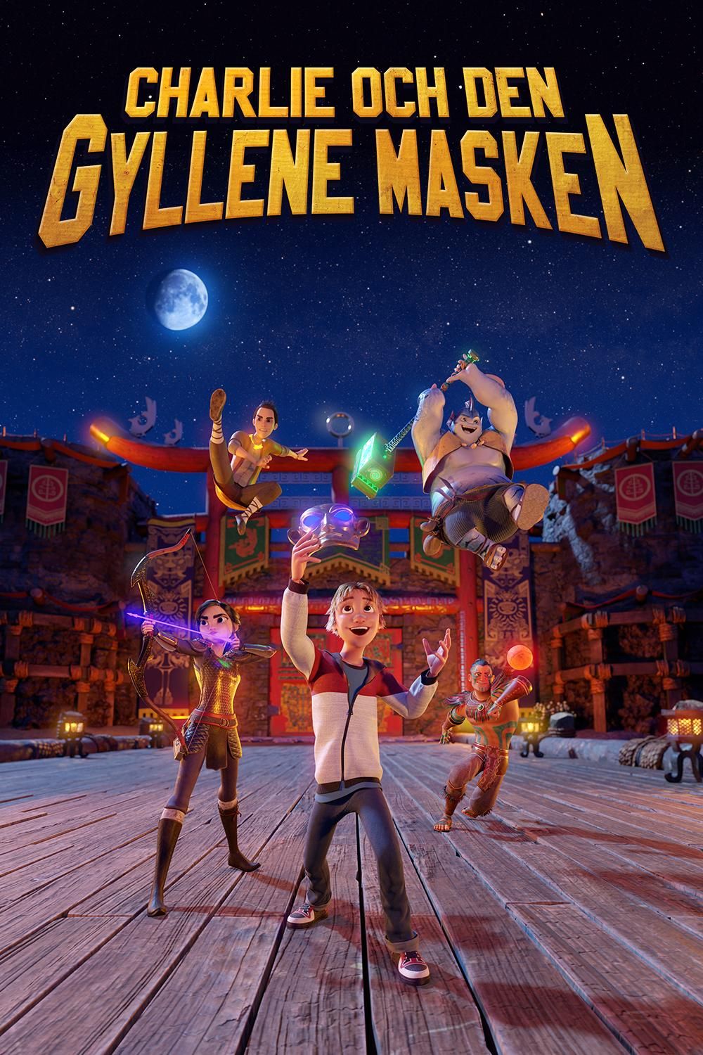 Charlie och den gyllene masken poster image