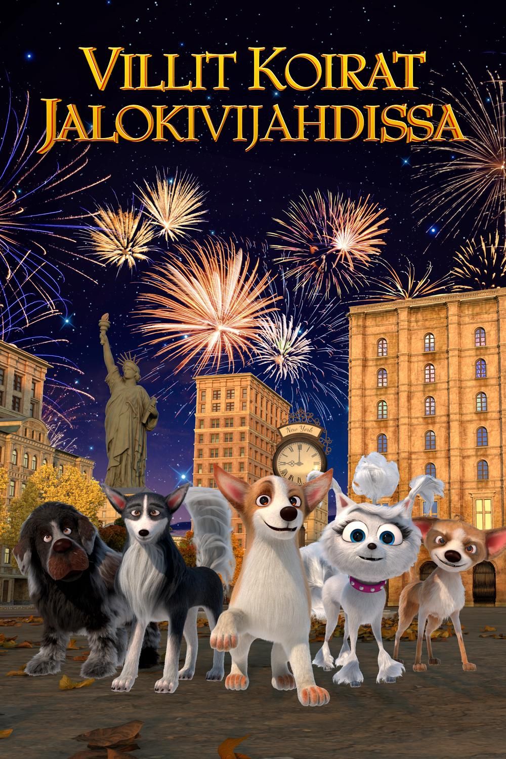 Villit koirat jalokivijahdissa poster image