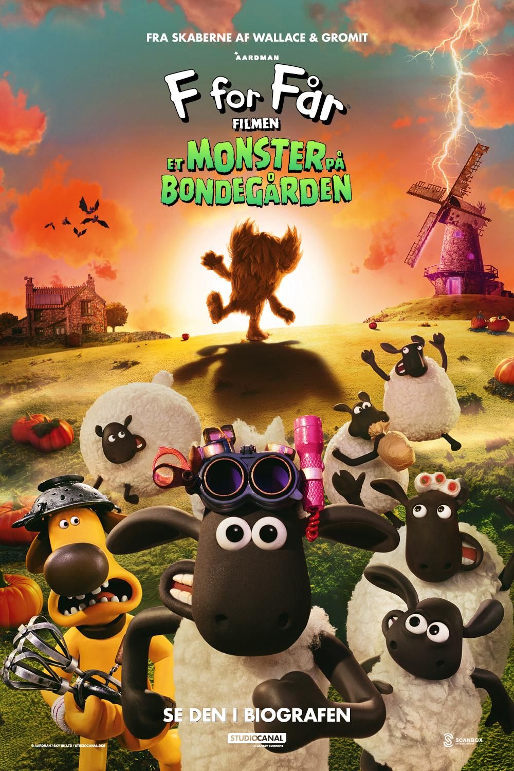 F for får filmen: Et monster på bondegården poster image
