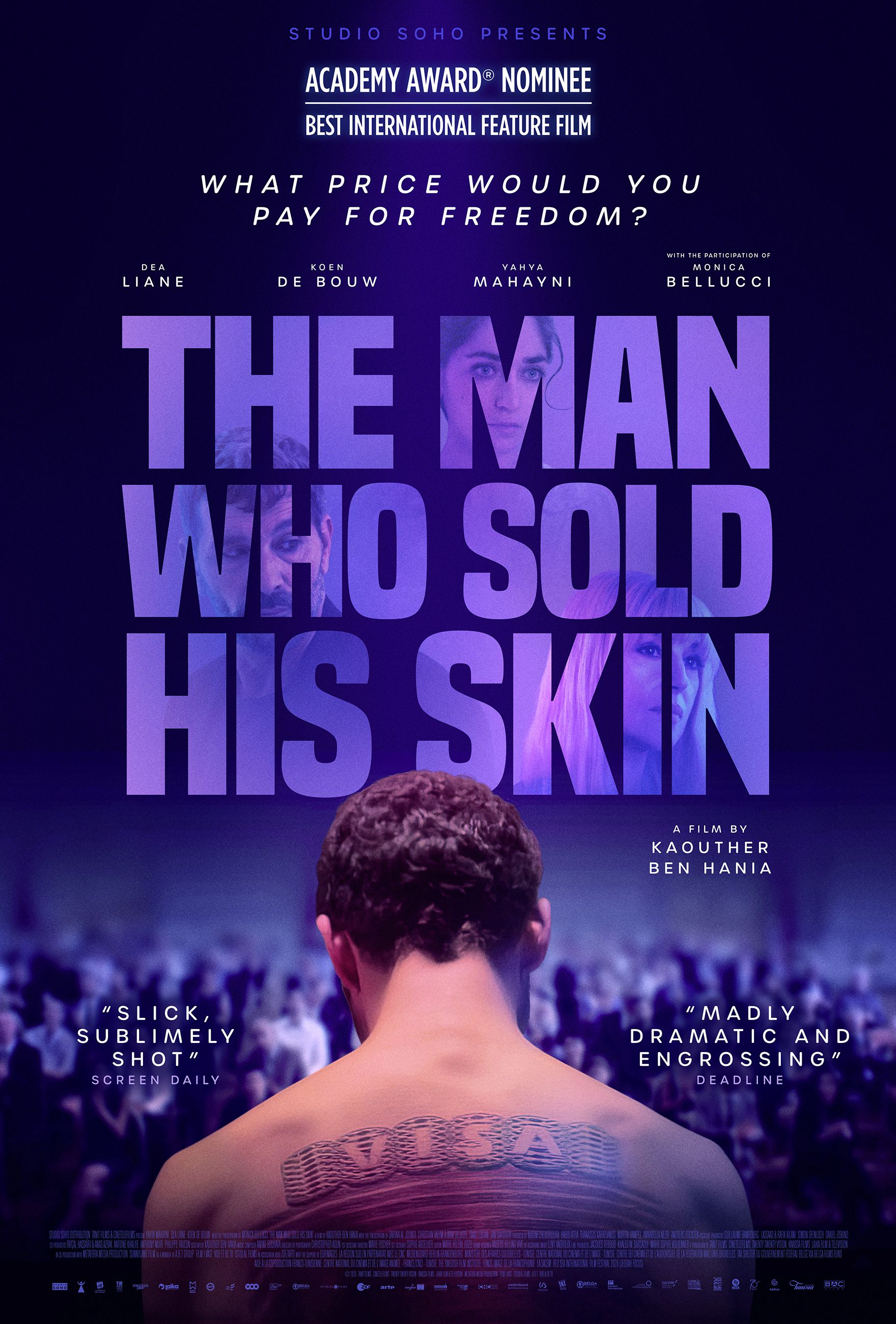 poster for The Man Who Sold His Skin