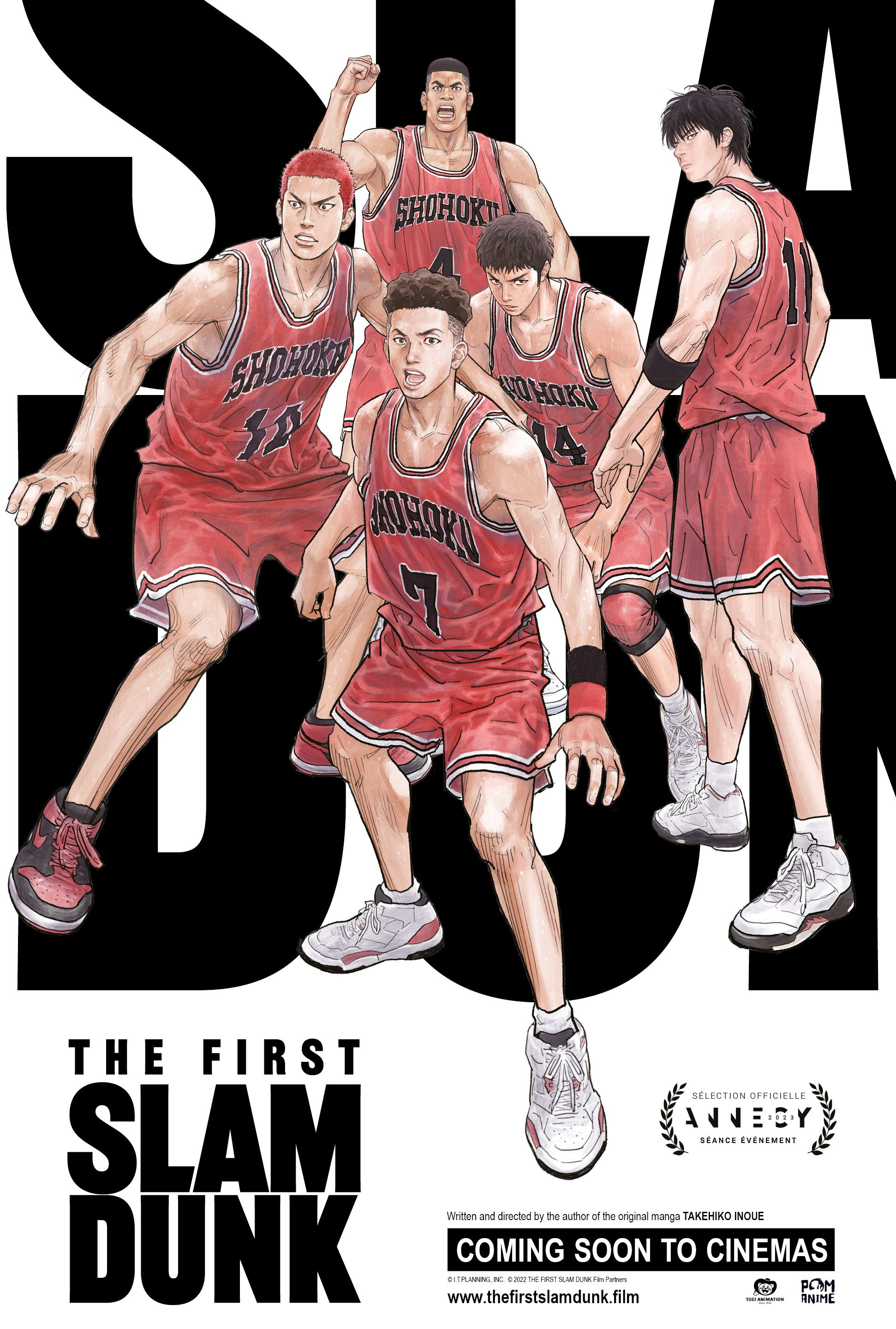 THE FIRST SLAM DUNK logo