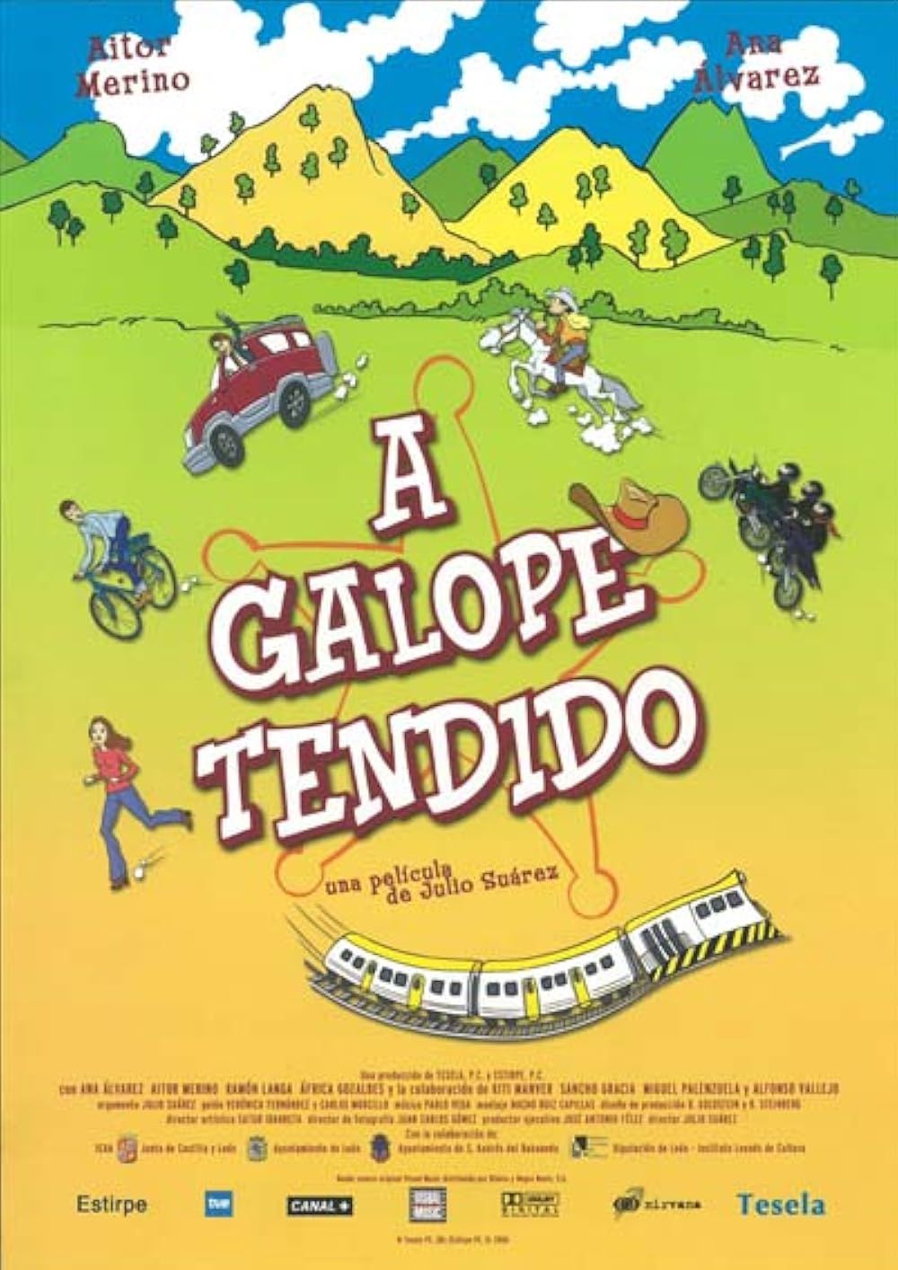 A galope tendido poster image