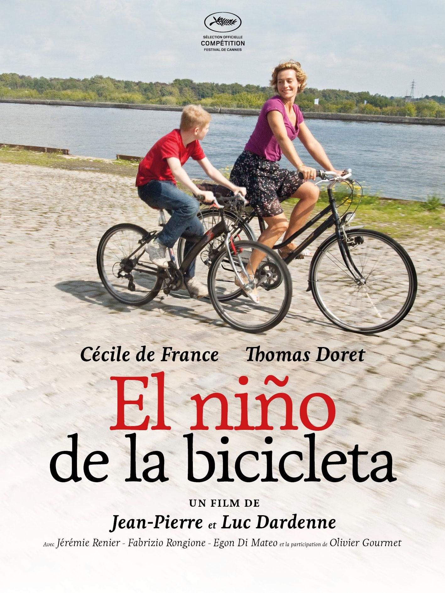 El niño de la bicicleta poster image