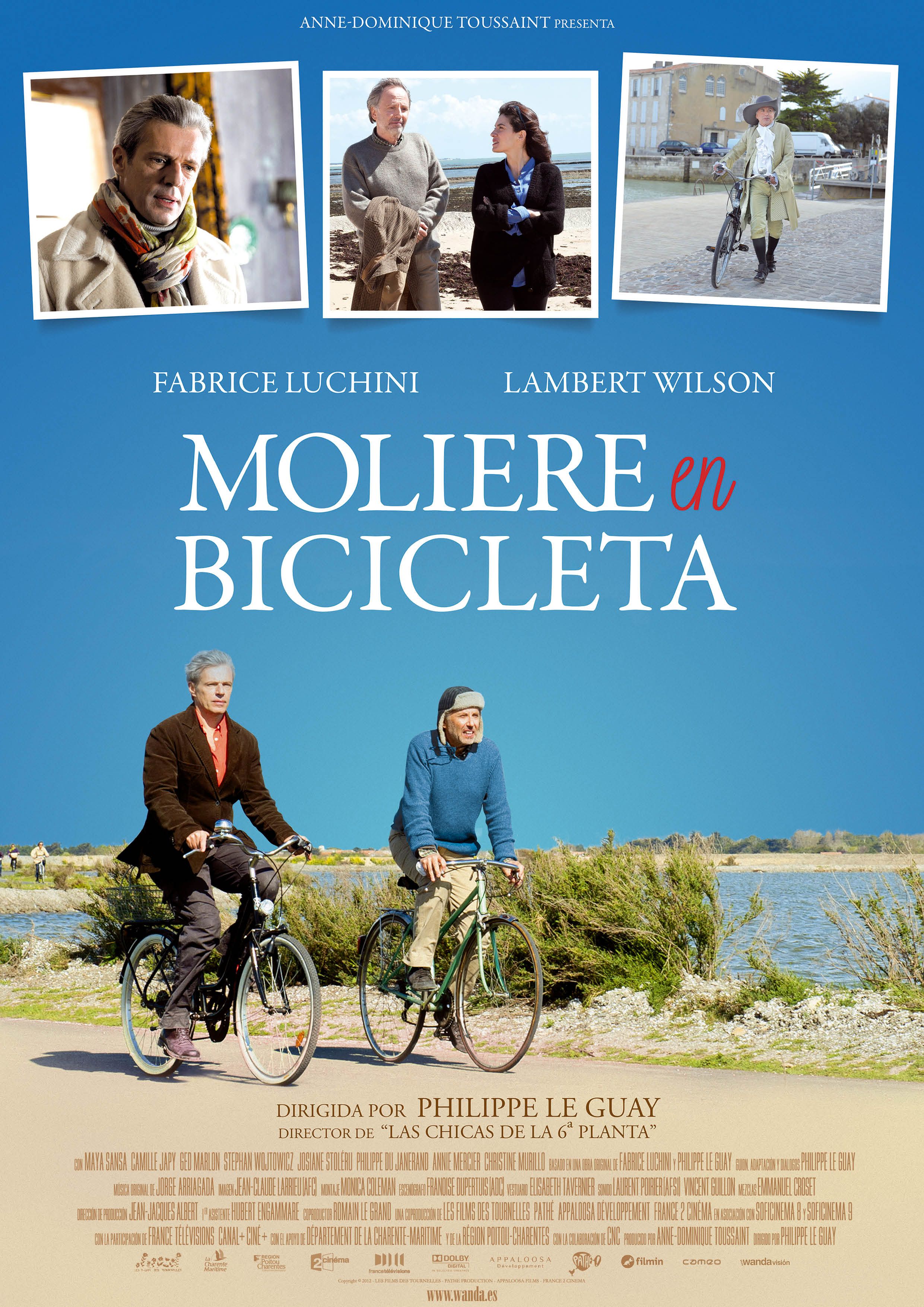 Molière en bicicleta poster image