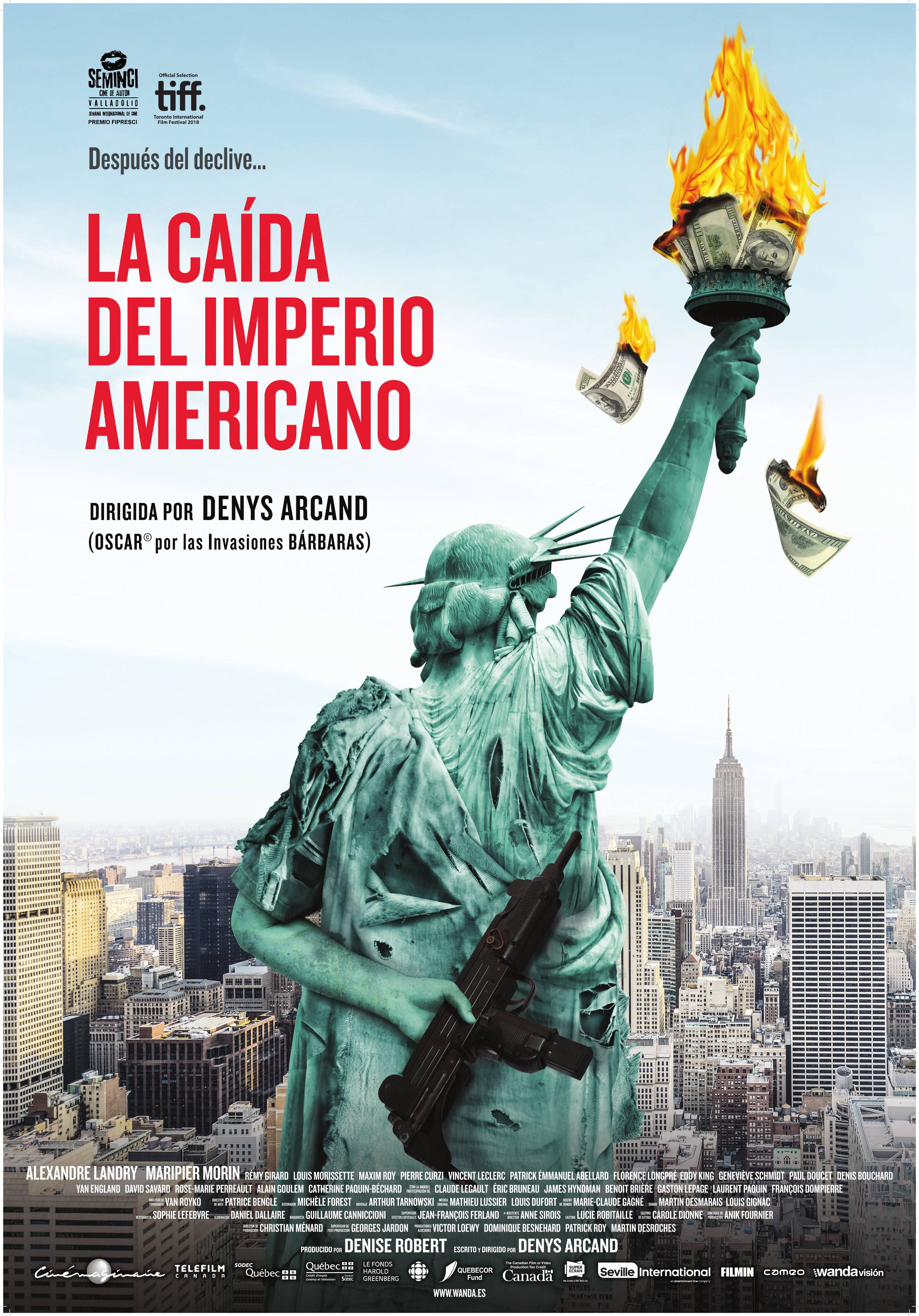 La caída del imperio americano poster image