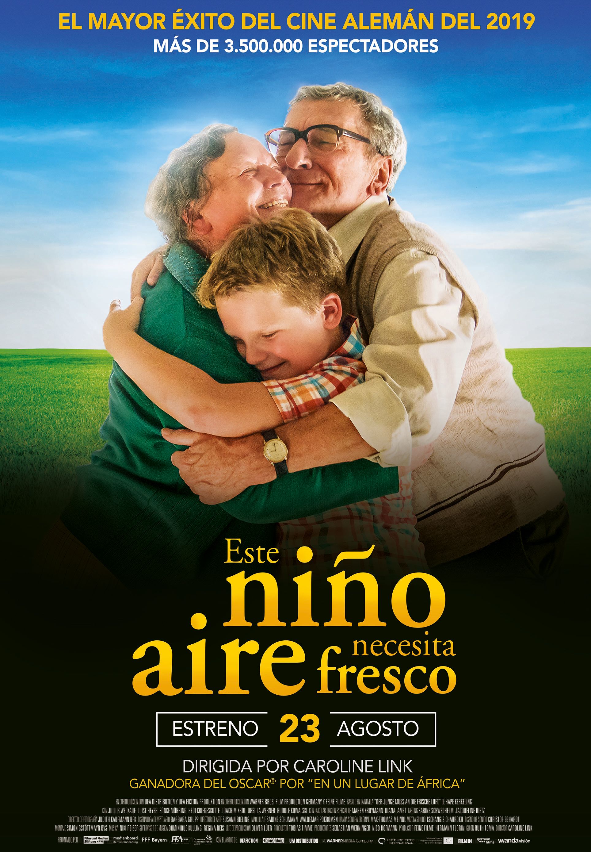 Este niño necesita aire fresco poster image
