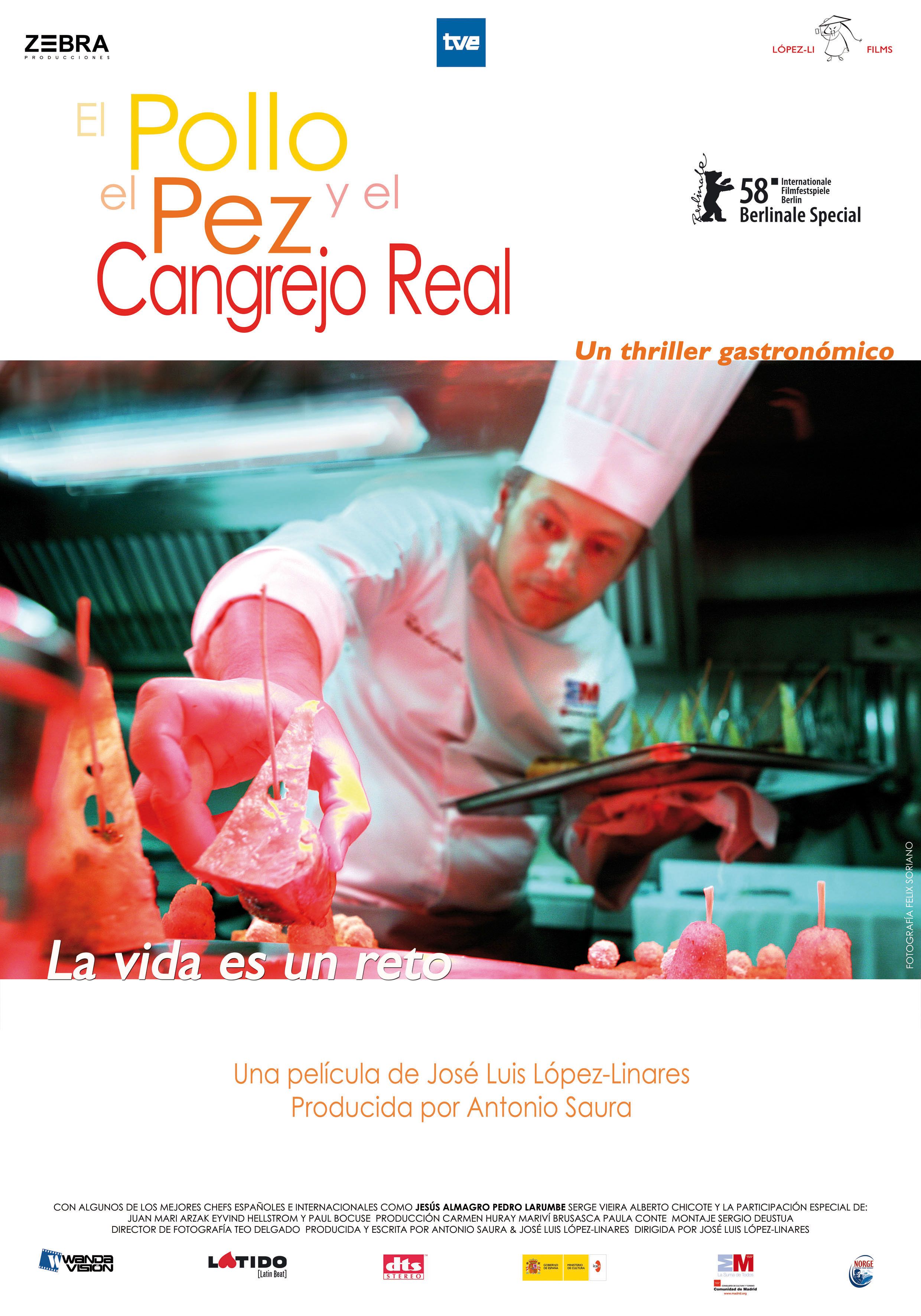 El pollo, el pez y el cangrejo real poster image