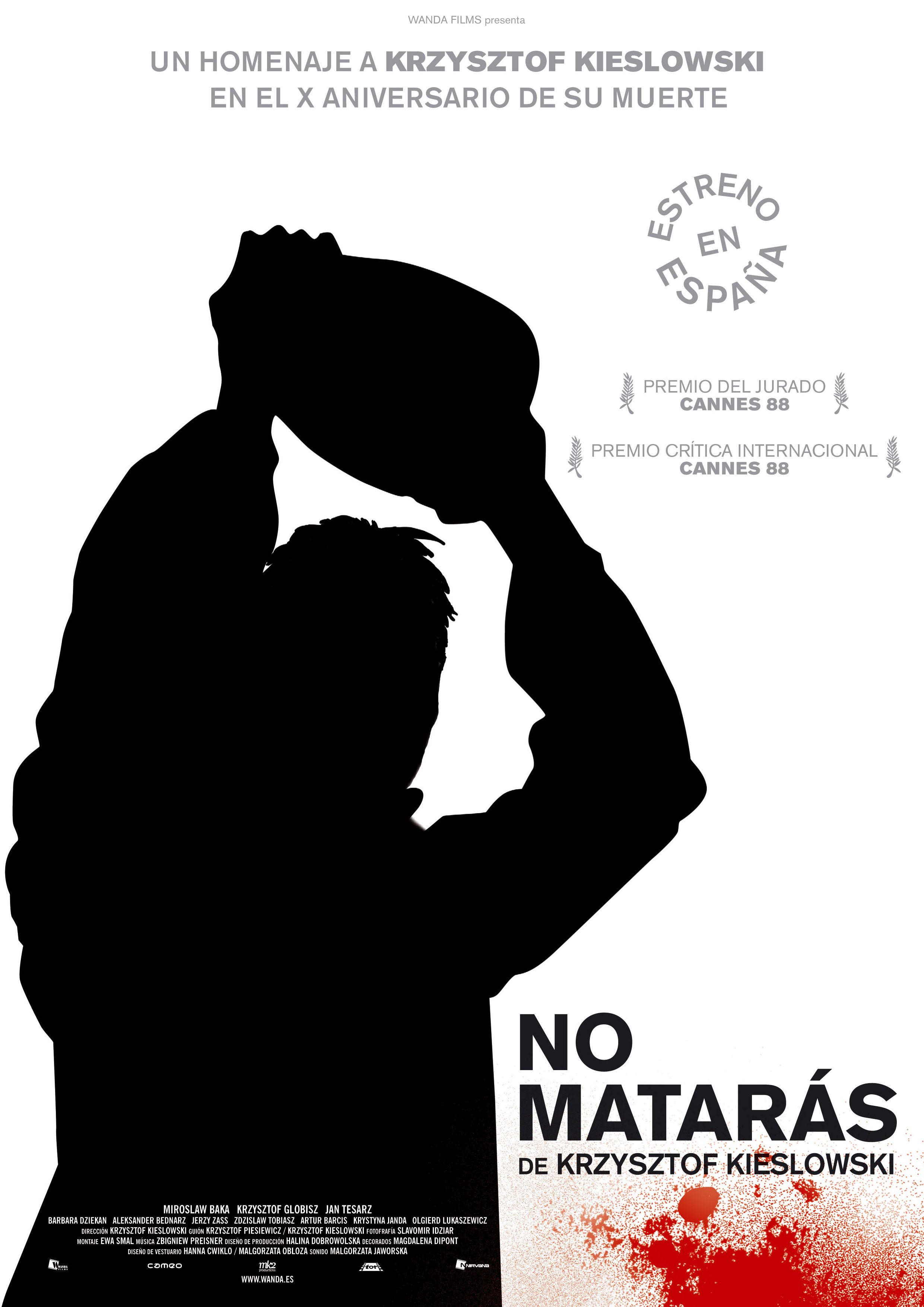 No matarás poster image