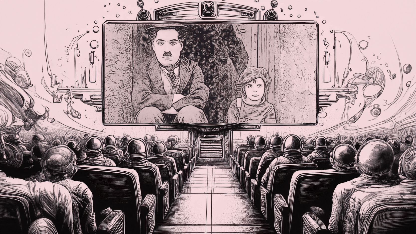 En el cine poster