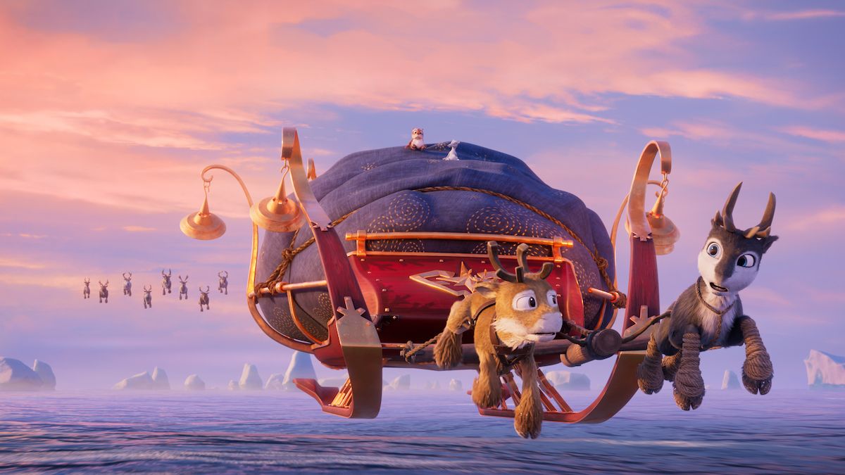 The Magic Reindeer: Saving Santa’s Sleigh landscape image