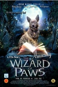 The Amazing Wizard of Paws logo
