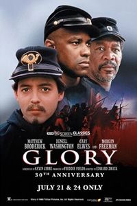 Glory 30th Anniversary (1989) presented by TCM logo
