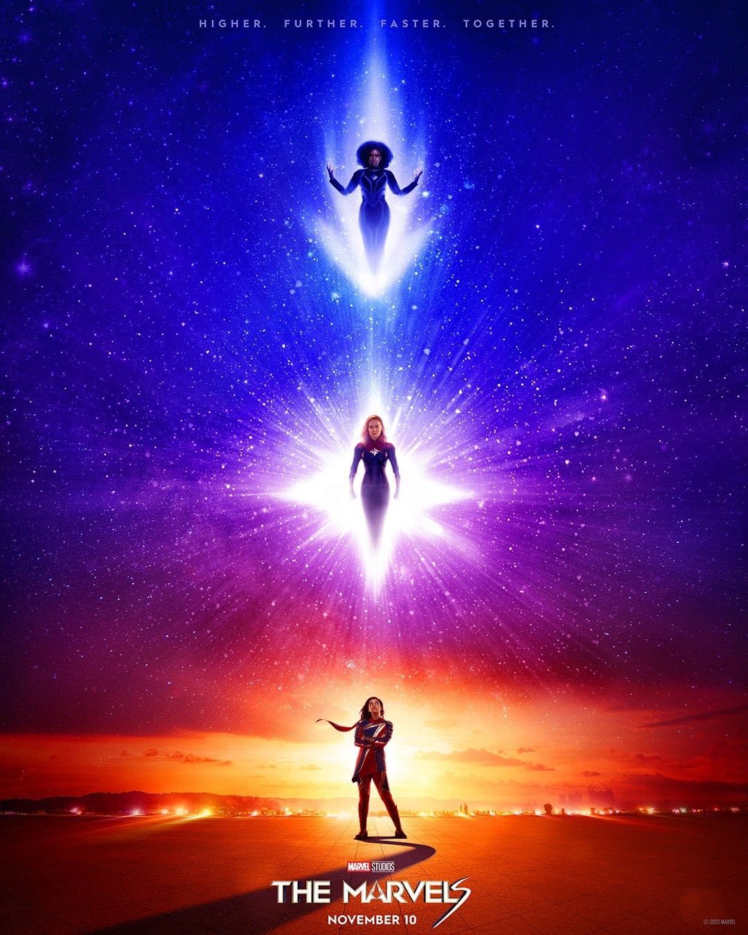 The Marvels poster image