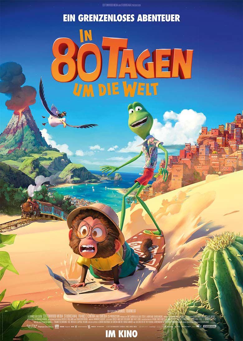 IN 80 TAGEN UM DIE WELT poster image