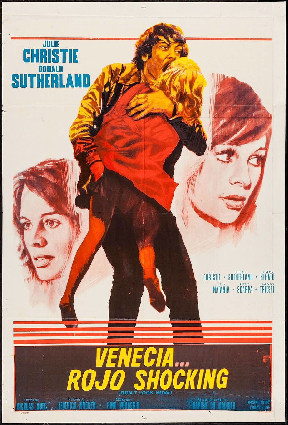 Venecia rojo shocking poster image