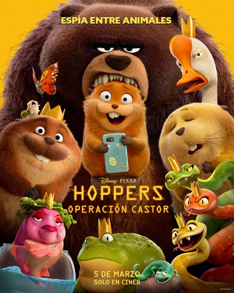 Hoppers: Operación castor poster image