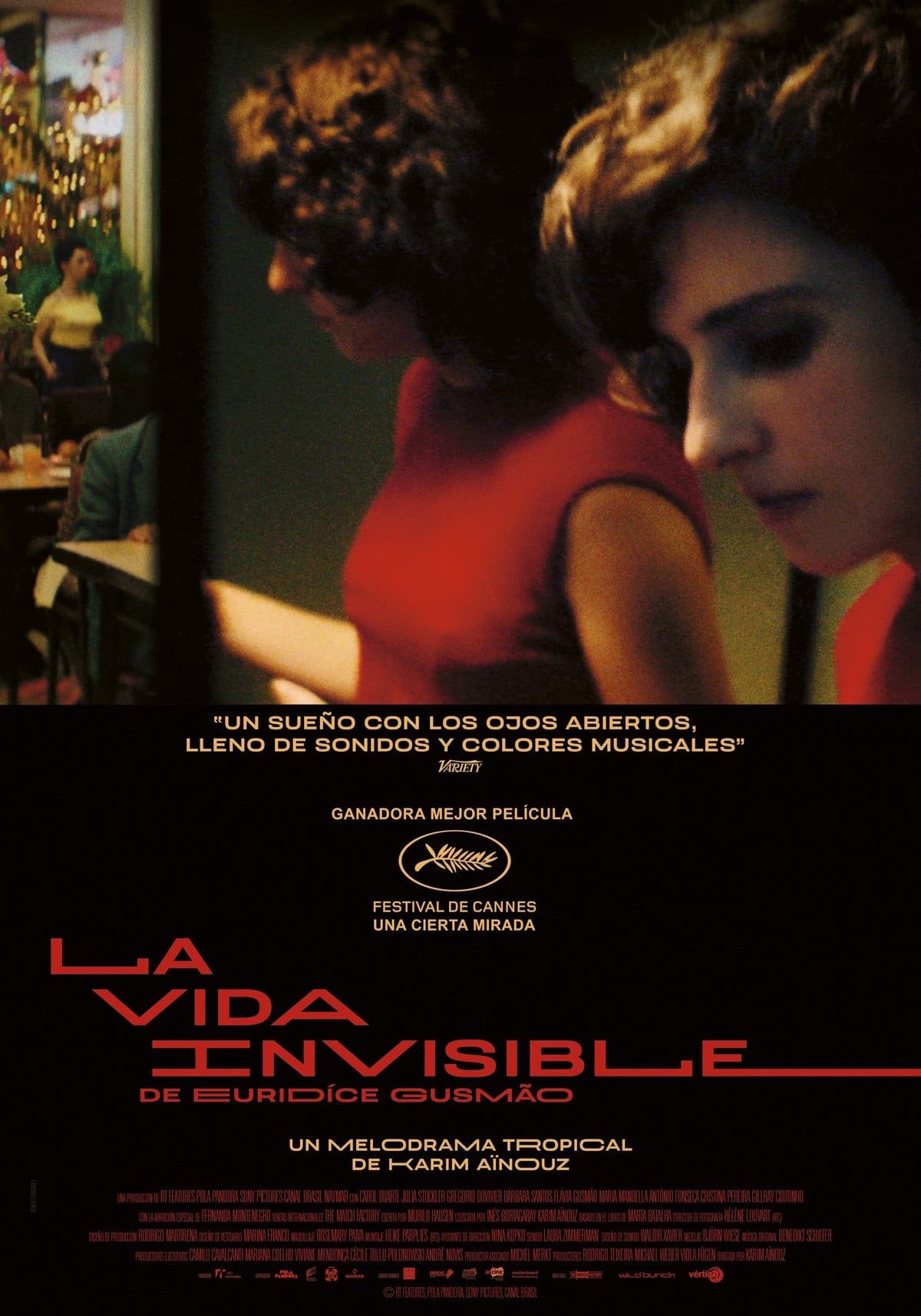La vida invisible de Eurídice Gusmão poster image