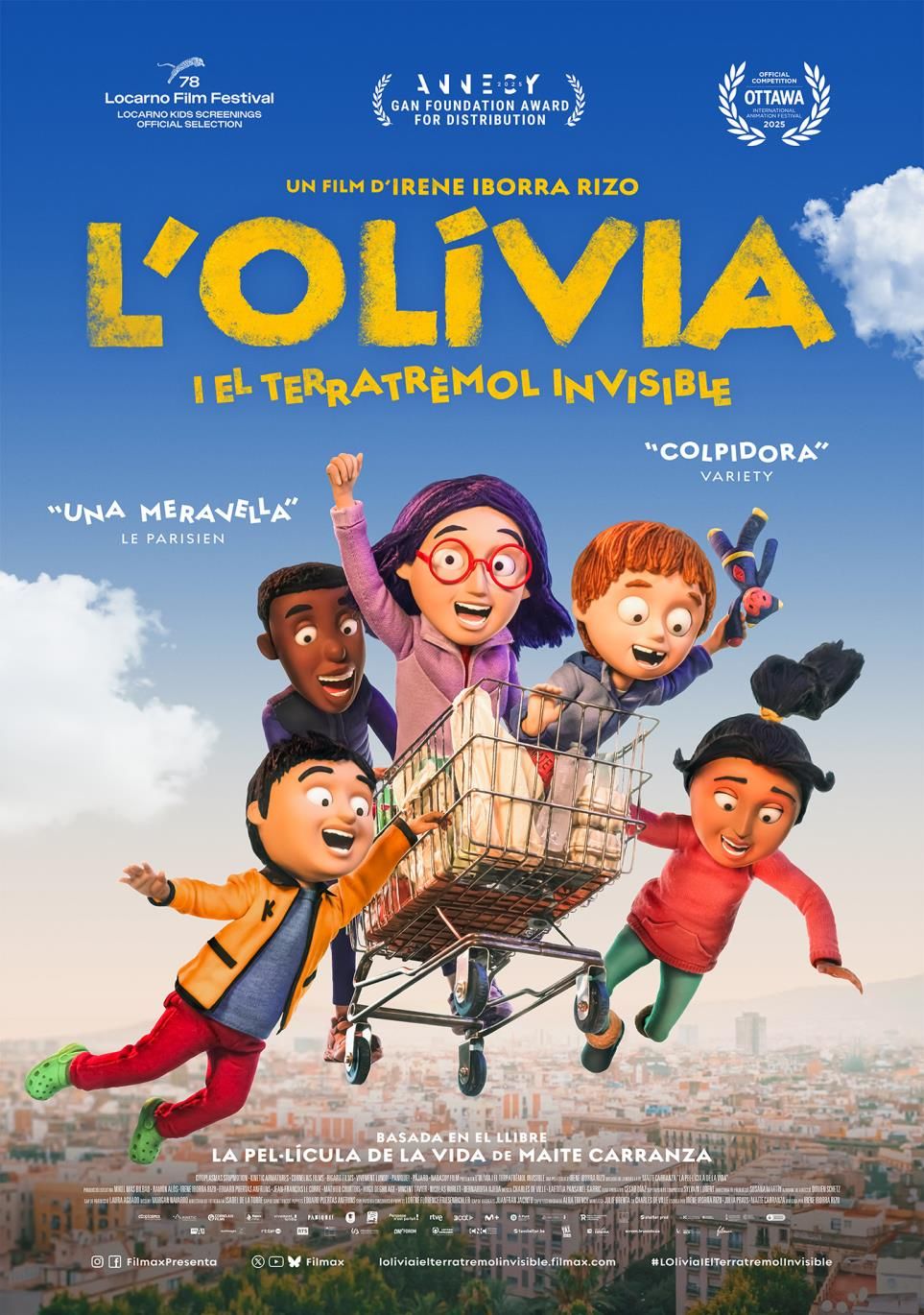 Olivia y el terremoto invisible poster image