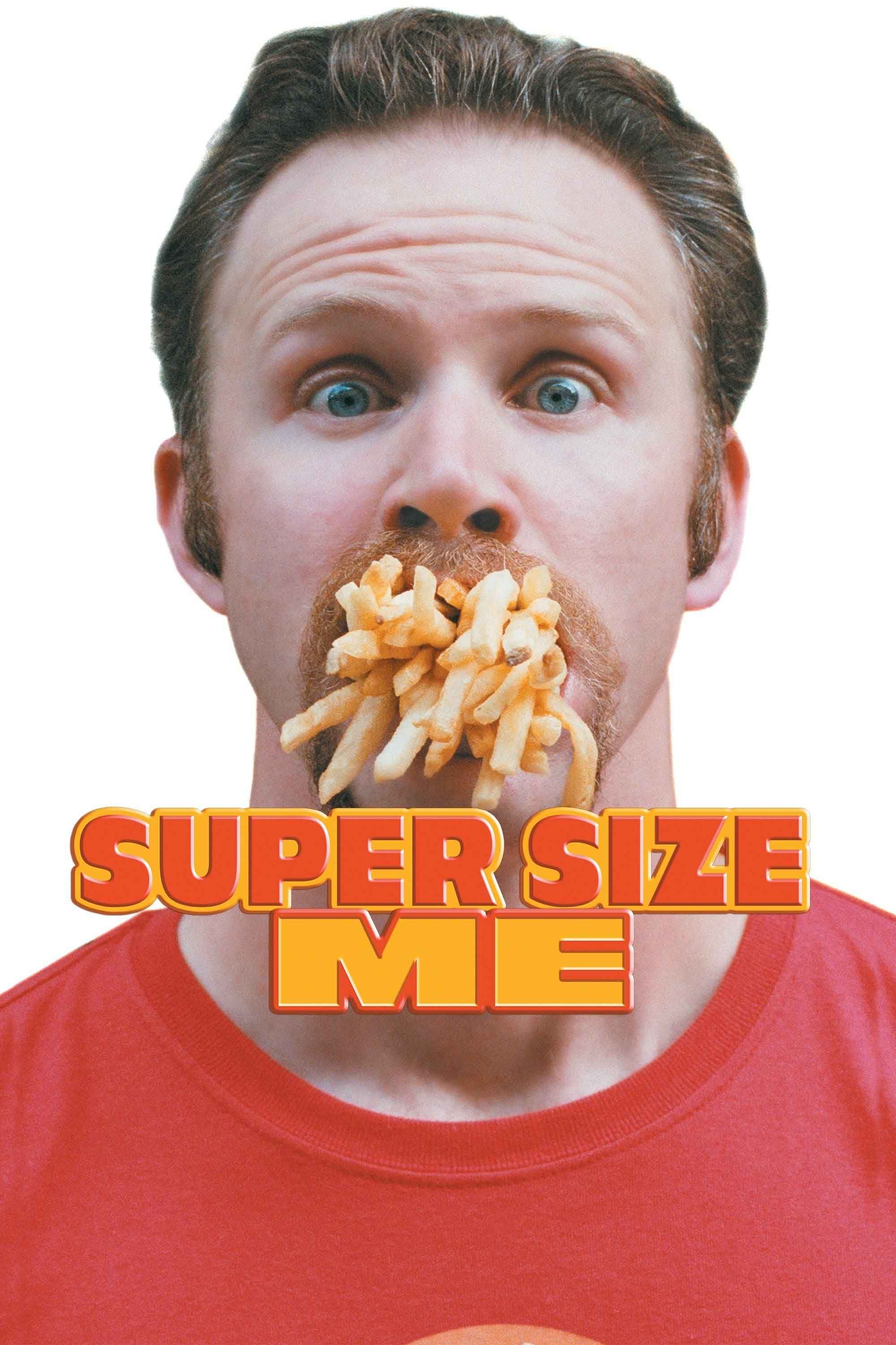 Super size me poster image