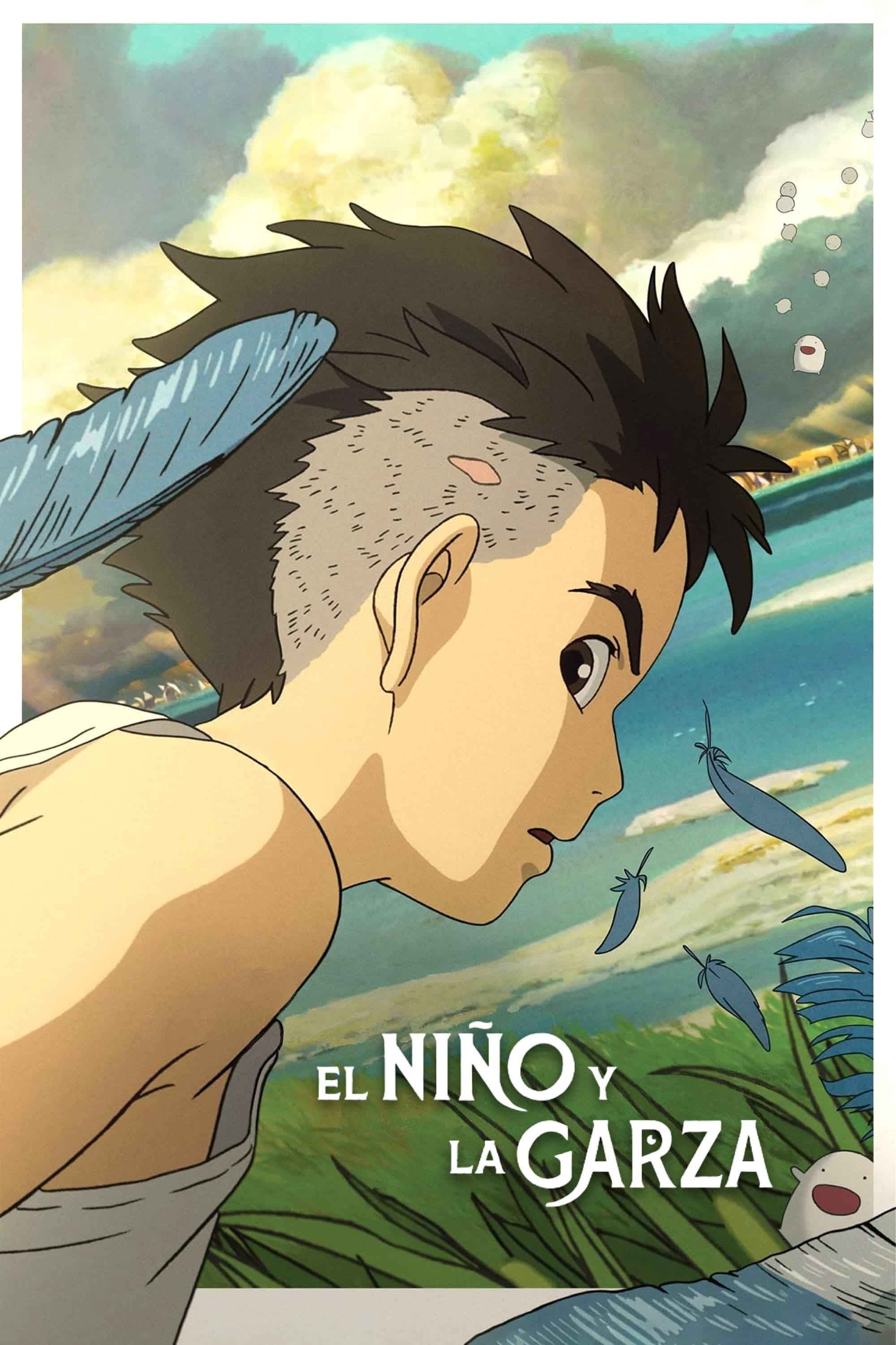 El niño y la garza poster image
