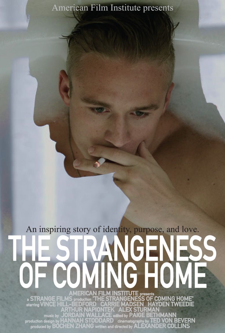 THE STRANGENESS OF COMING HOME logo