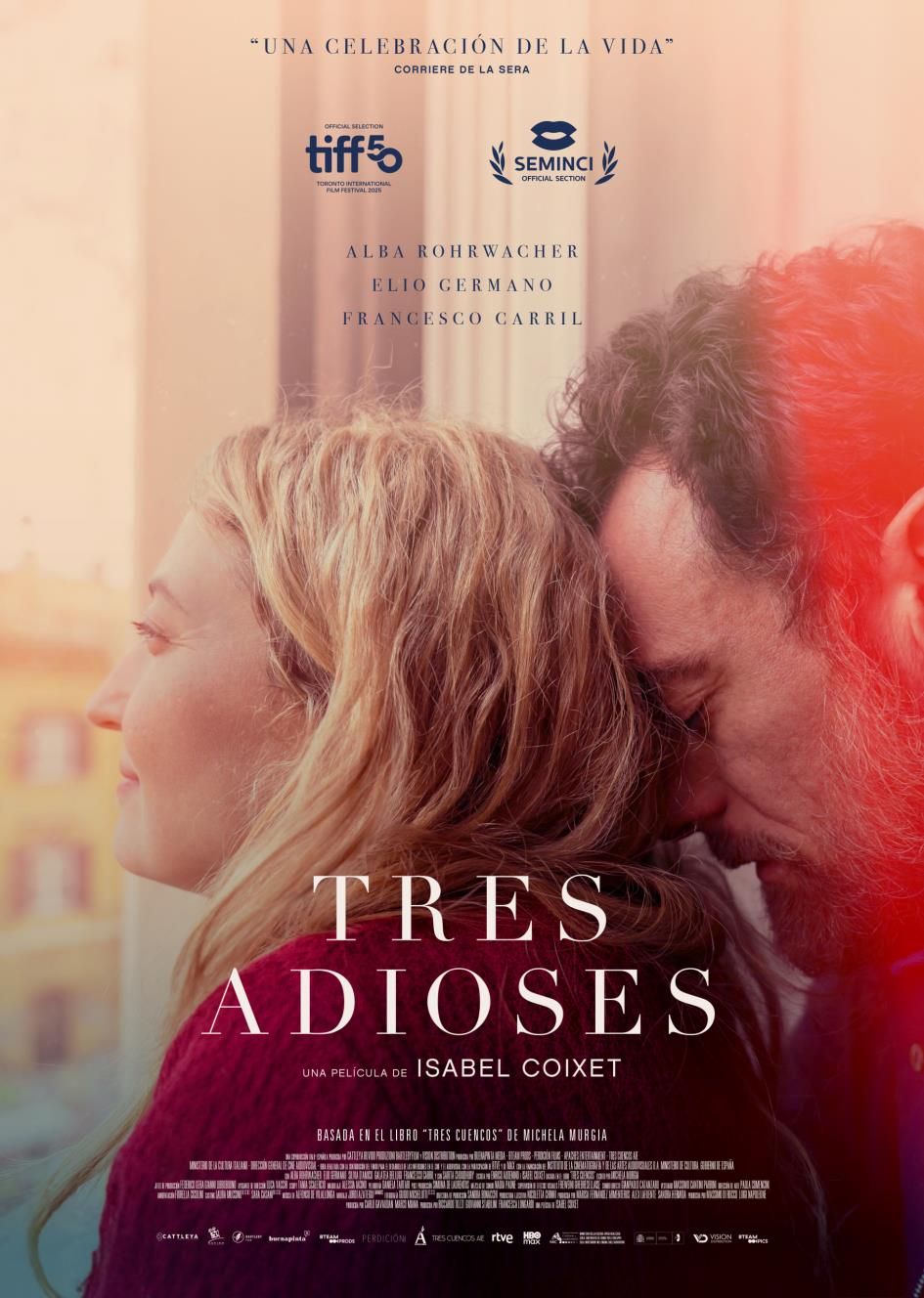 Tres adioses poster image