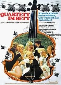 Quartett im Bett poster image