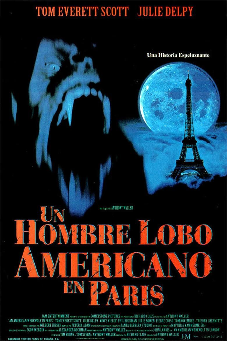 Un hombre lobo americano en París poster image
