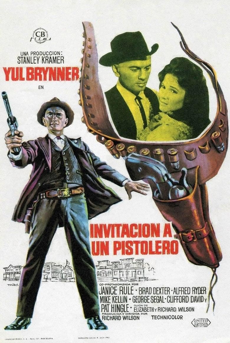 Invitación a un pistolero poster image
