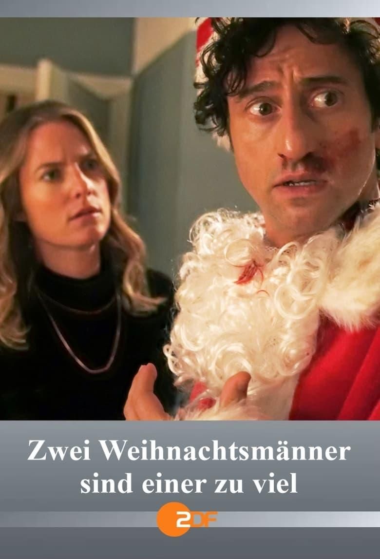 Zwei Weihnachtsmänner sind einer zu viel logo