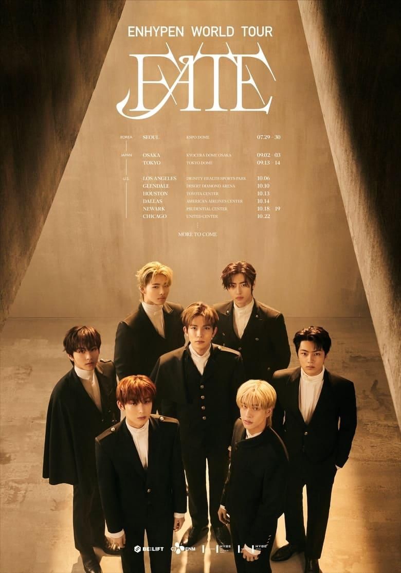 Enhypen World Tour 'FATE' poster image